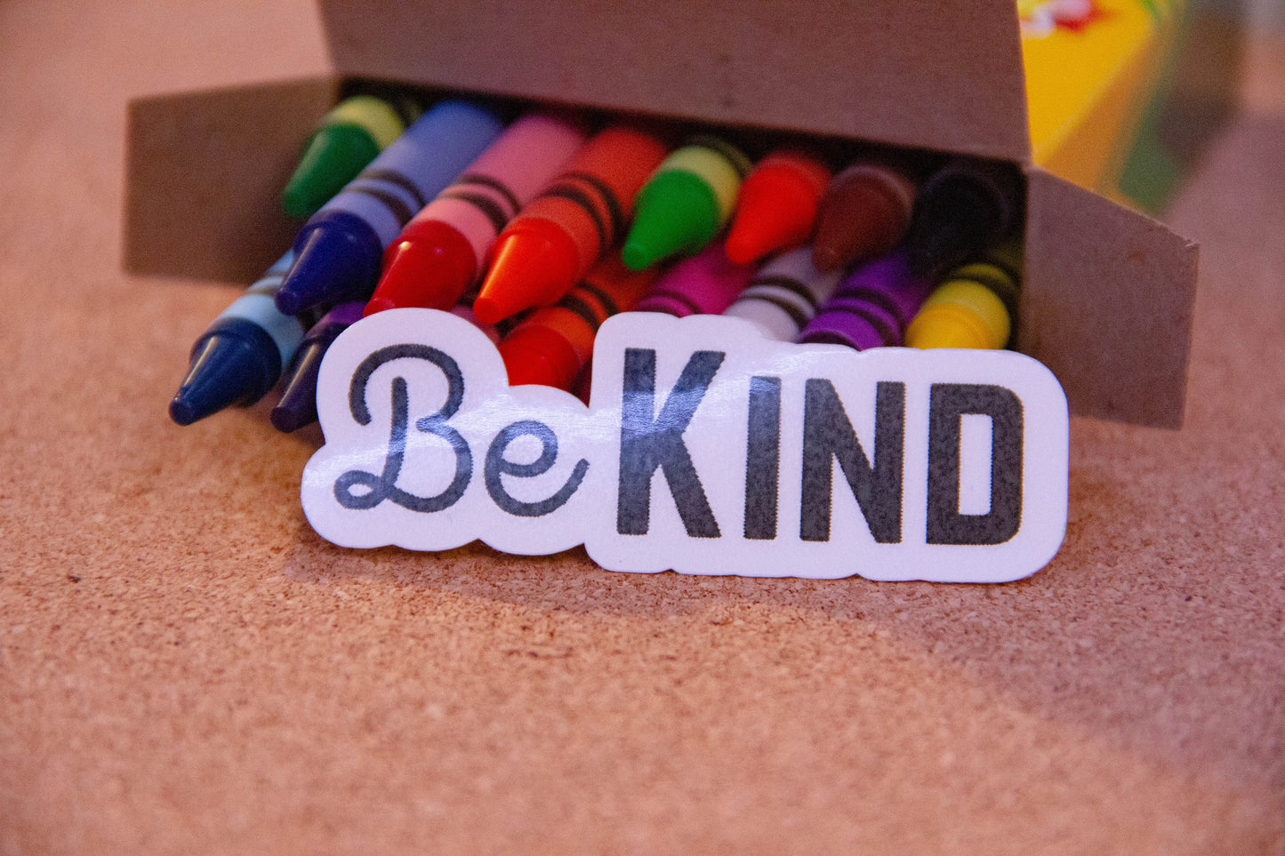Be Kind Sticker - Teacher Sticker - Water Resistant Sticker